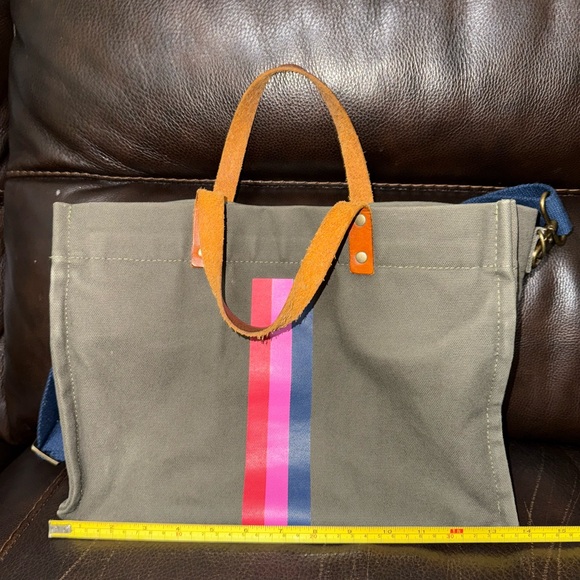 Parker Thatch Medium Mimi Olive Stripe - Picture 1 of 11